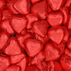 Lindt Vollmilch Herzen rot 2,5kg